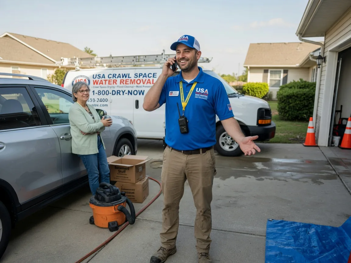 Crawl Space Water Removal Letona, AR FAQs